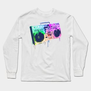 Epic Melting Boombox Long Sleeve T-Shirt